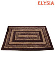 Elysia Cotton Brown & light Brown Bath Mat