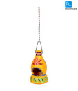 ExclusiveLane Yellow Hanging T-lite Holder