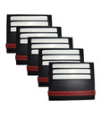Essart Black Credit Card Holder for 6 Cards (pack of 5)