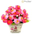 Flowers Boutique Modern and Contemporary Pink Roses Arrangement