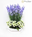 Flowers Boutique Purple Lavender & White Daisy Bouquet