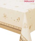 Freelance PVC Coated Brown Table Cover