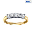 Facetz Dainty Diamond Gold Ring