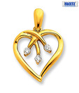 Facetz Winsome Diamond Heart Pendant