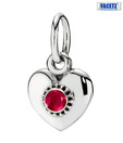 Facetz Mesmerizing Ruby Heart Pendant