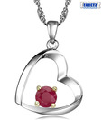 Facetz Ruby Heart Pendant