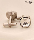 Favola Captivating Crystal Cufflinks