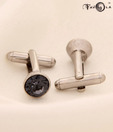Favola Grey Crystal Cufflinks