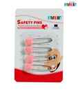 FARLIN Pink Safety Pins - 4 Pcs