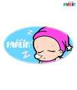 FARLIN Blue Safety Pins - 3 Pcs