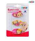 FARLIN Pink Safety Pins - 3 Pcs