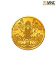 MNC 5 Gm 22kt Goddess Laxmi Gold Coin With 916 Fineness