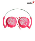 Genius GHP-400F Foldable Headphones (Pink) 