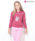 N Line Smart Fuchsia Pink Night suit For Kids
