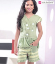 N Line Smart Light Olive Green Nightwear
