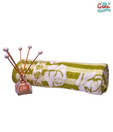 Gran White & Green Jacquard Bath Towel