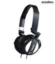 Enzatec Folding Headphones-Hs706Bk Black