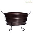 Home Orchard Dark Brown Planter With Stand