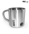 Hot Muggs Aries Star Sign Stainless Steel Mug