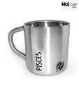 HotMuggs Pisces Star Sign Stainless Steel Mug