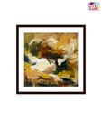 Abstract Landscape by Rina Mustafi (10 x 7 inches)