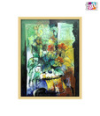 Flower Vase II by Minati Nath (16 x 12 inches)
