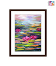 Water Lilies II by Samiran Sarkar (12 x 9 inches)
