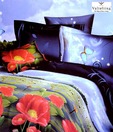 Valtellina Attractive Double Bed Sheet With 2 Pillow Covers