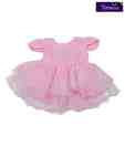 Isabelle Bubbly Pink Frock For Kids