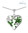 Johareez Chrome Diopside Heart Shaped Pendant