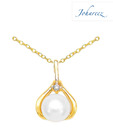 Johareez Adorable Gold Plated Pearl Pendant