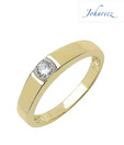 Johareez Gorgeous Gold Plated Cubic Zircon Ring