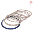 Diva Chic Acrylic Beads Bangle Set