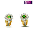 Surat Diamond 0.30 ct Diamond White Gold Earring