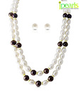 Jpearls Divine Pearl Adorned Necklace Set