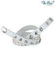 Pari Edgy White PU Bracelet