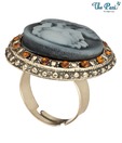 Pari Ornate Rhinestone Ring