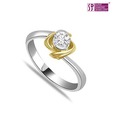 Surat Diamond Lovely Gold & Diamond Ring