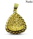 Nathi Enchanting Silver Druzy Pendant