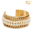 Agastya Dazzling Gold Plated Festive Bracelet