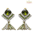 Kriaa Pretty Green Earrings