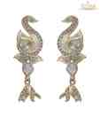 Kriaa Exquisite White Earrings