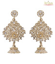 Kriaa Ravishing Off White Earrings