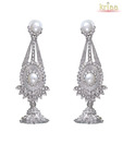 Kriaa Fabulous Off White Earrings