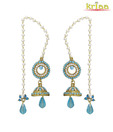 Kriaa Mughal Design Crystals Earrings