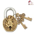 Home Sparkle Brass Saraswati Lock