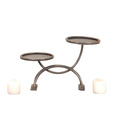Live n Style Brass Antique Finish Iron Candle Holder