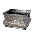 Live n Style Nickel Finish Iron Planter