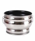 Live n Style Large Nickel Touch Iron Planter