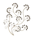 Live n Style Iron & Glass Wall Decor